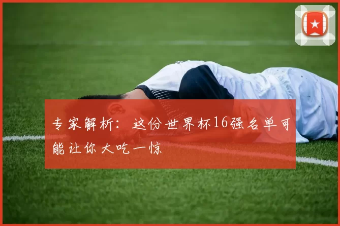 专家解析：这份世界杯16强名单可能让你大吃一惊