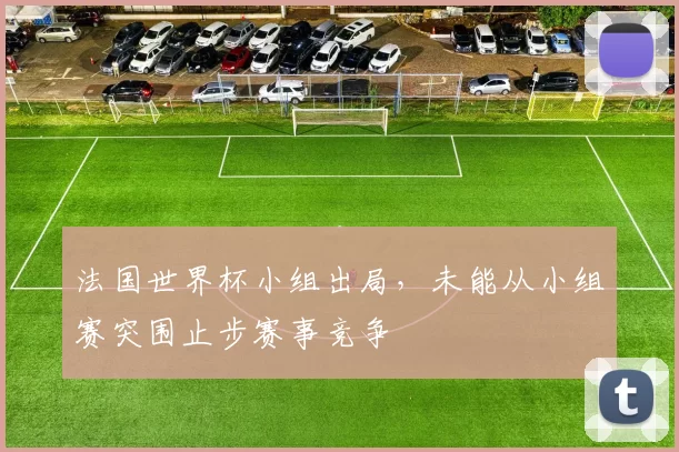 法国世界杯小组出局,未能从小组赛突围止步赛事竞争